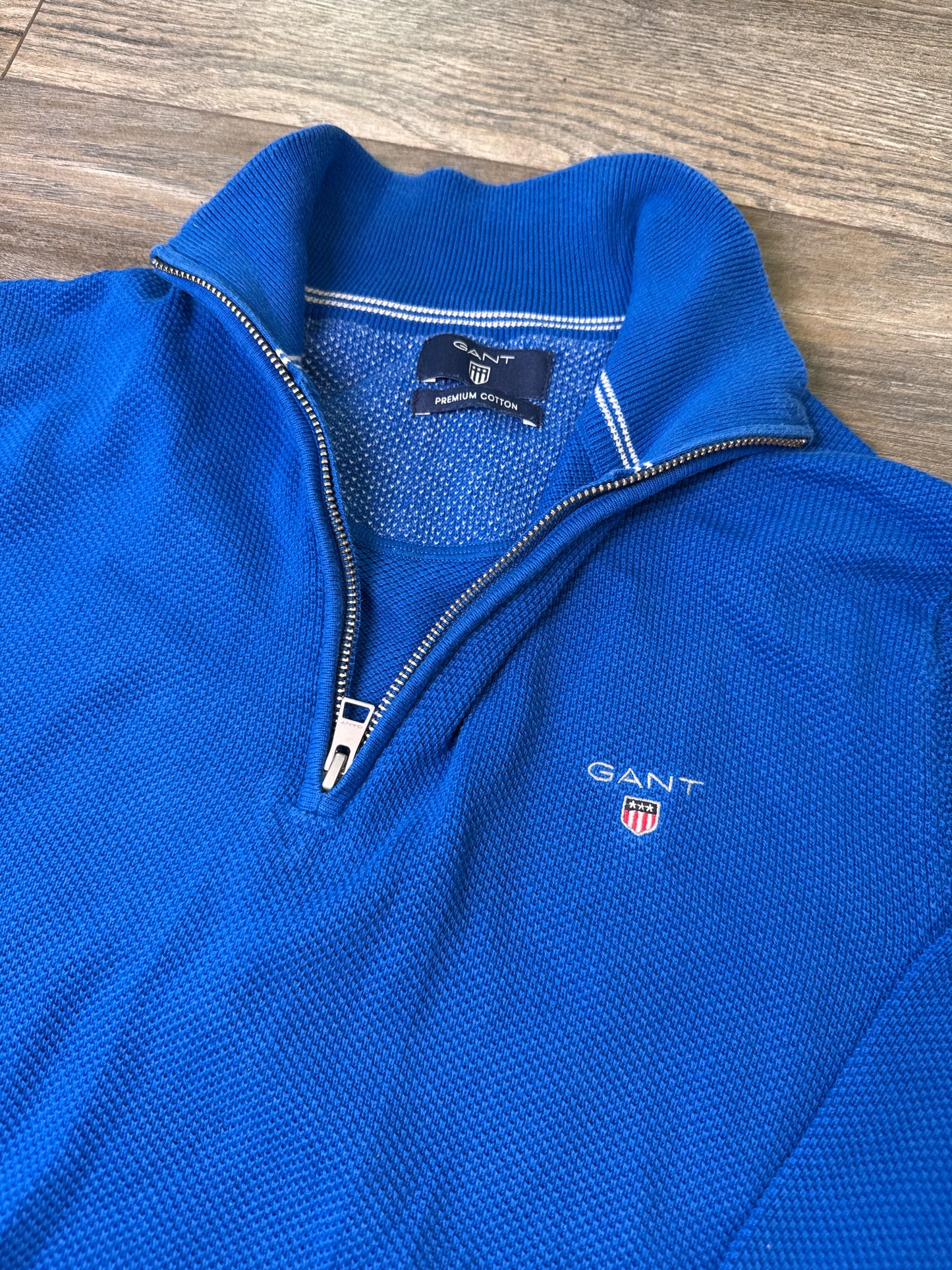 GANT Premium Cotton Quarter Zip S