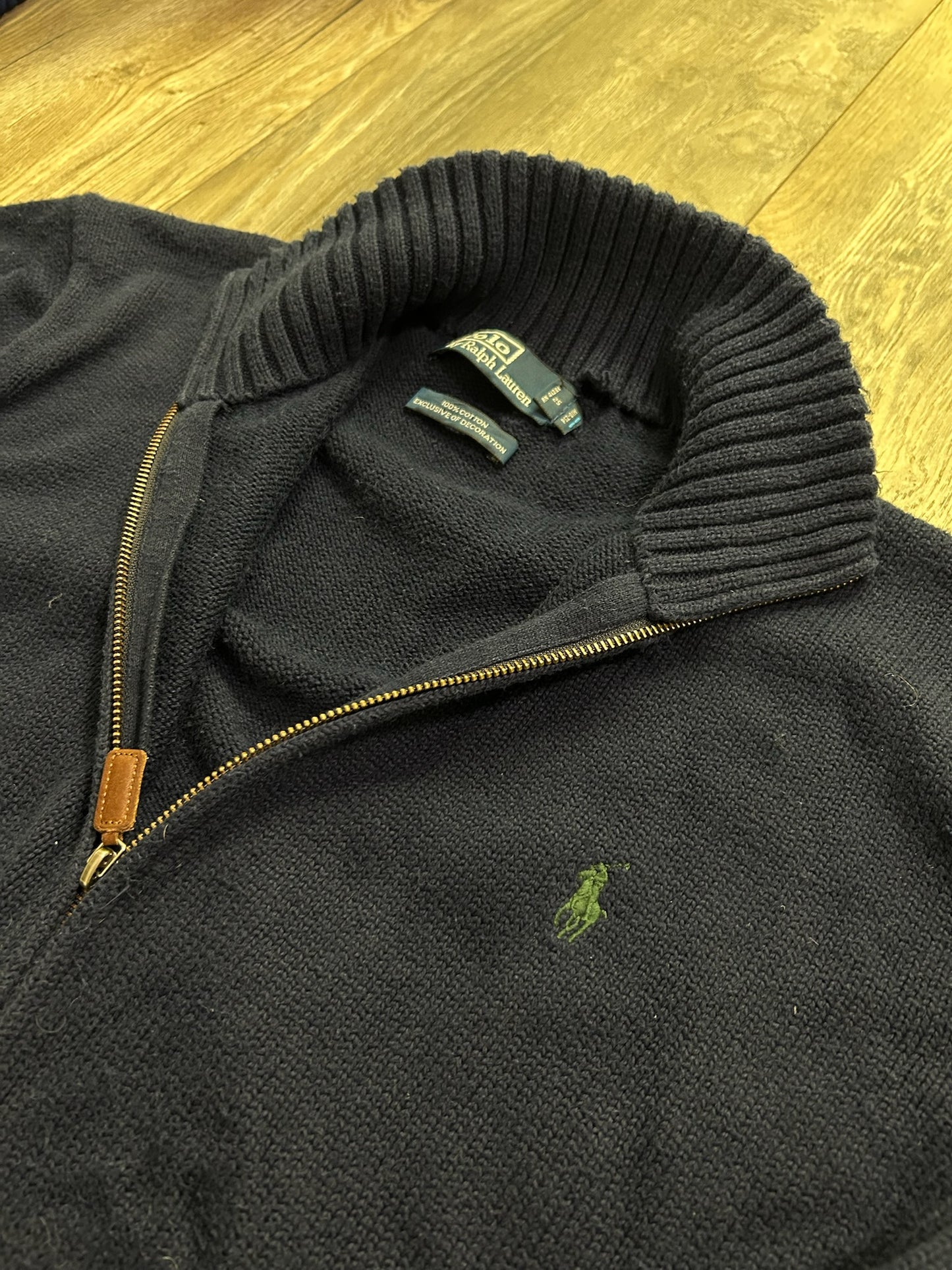 Polo Ralph Lauren Full Zip Sweater XL