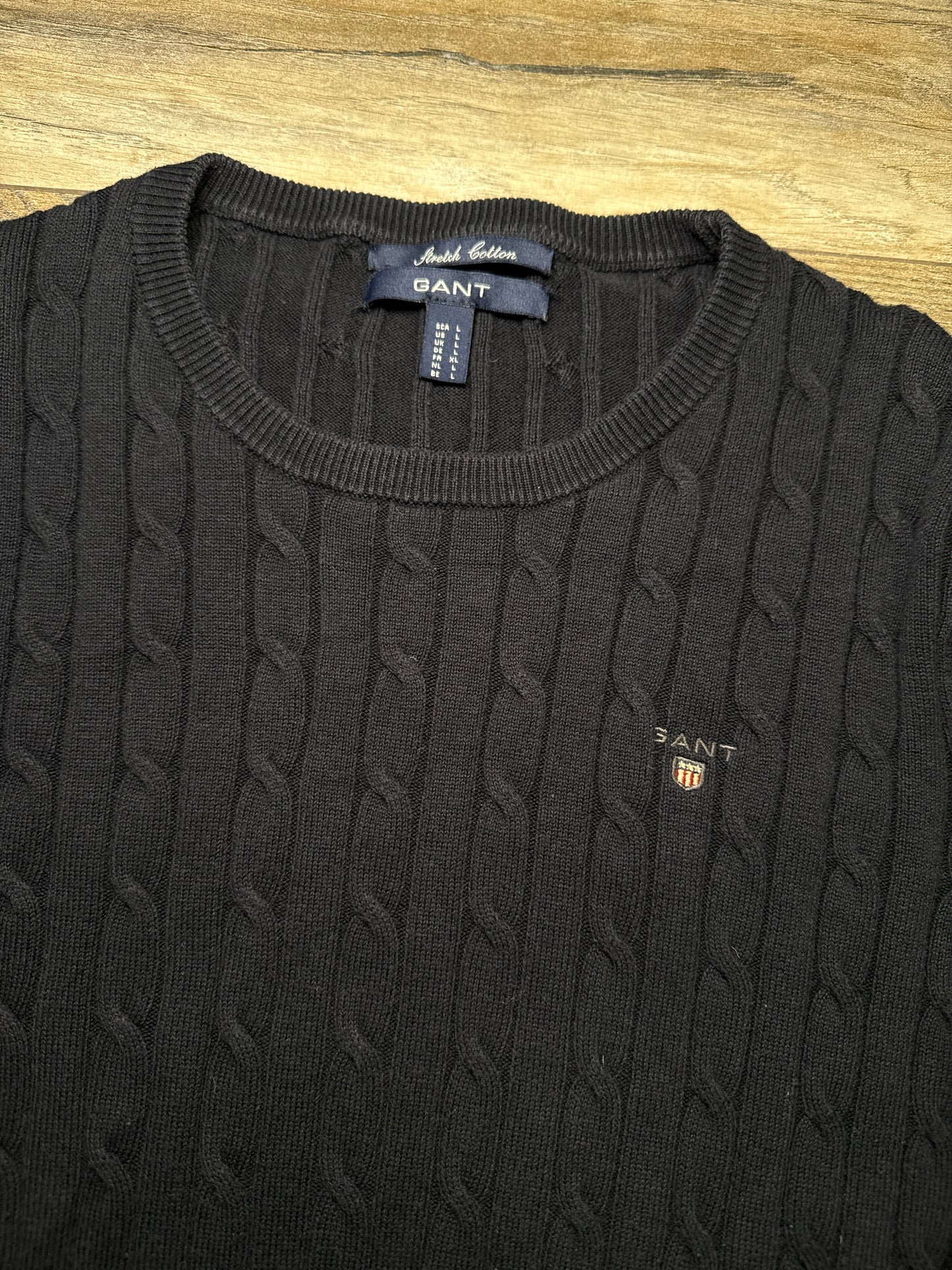 Womens GANT Cable Knit L