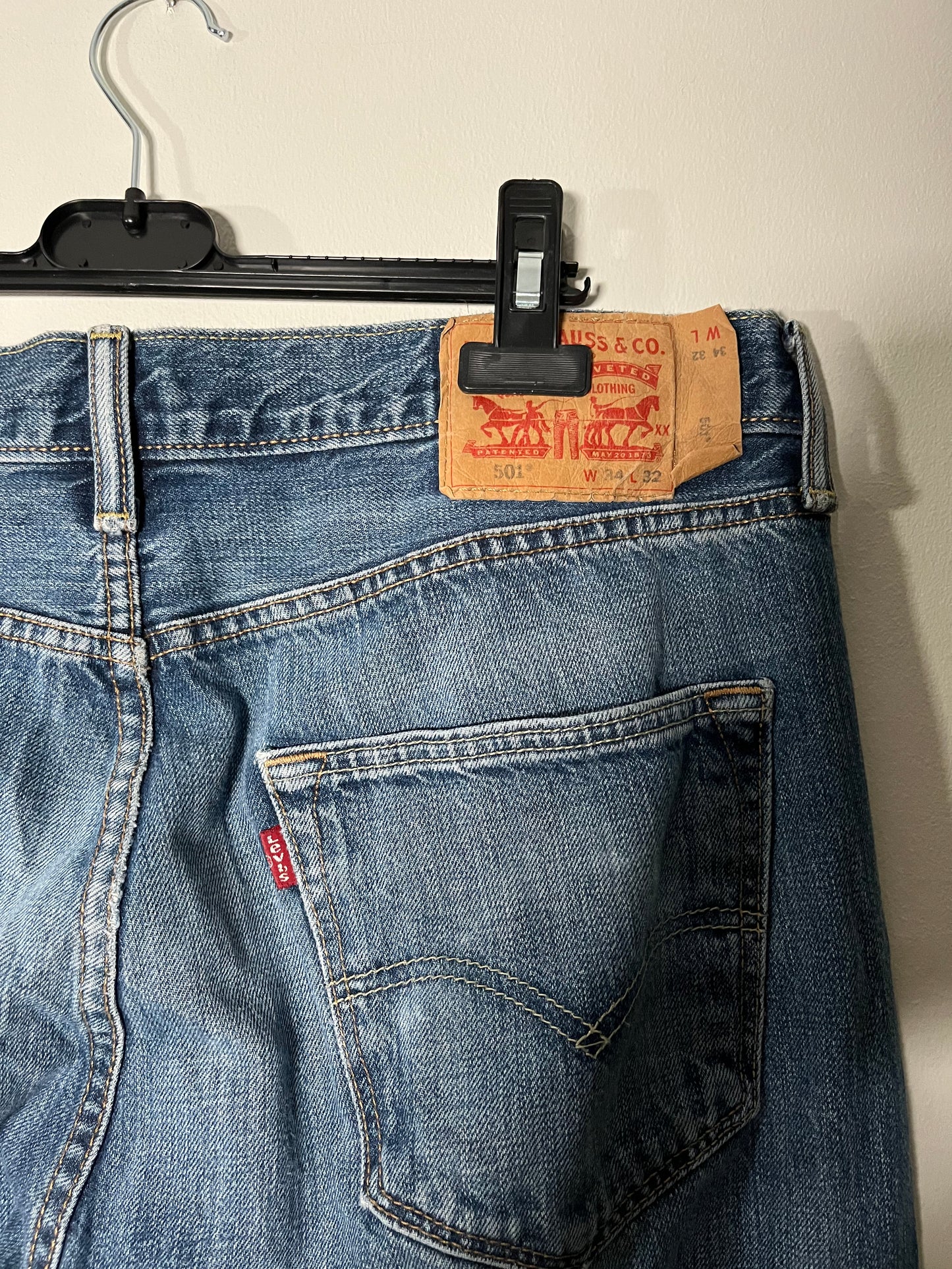 Levi's 501 W34, L32