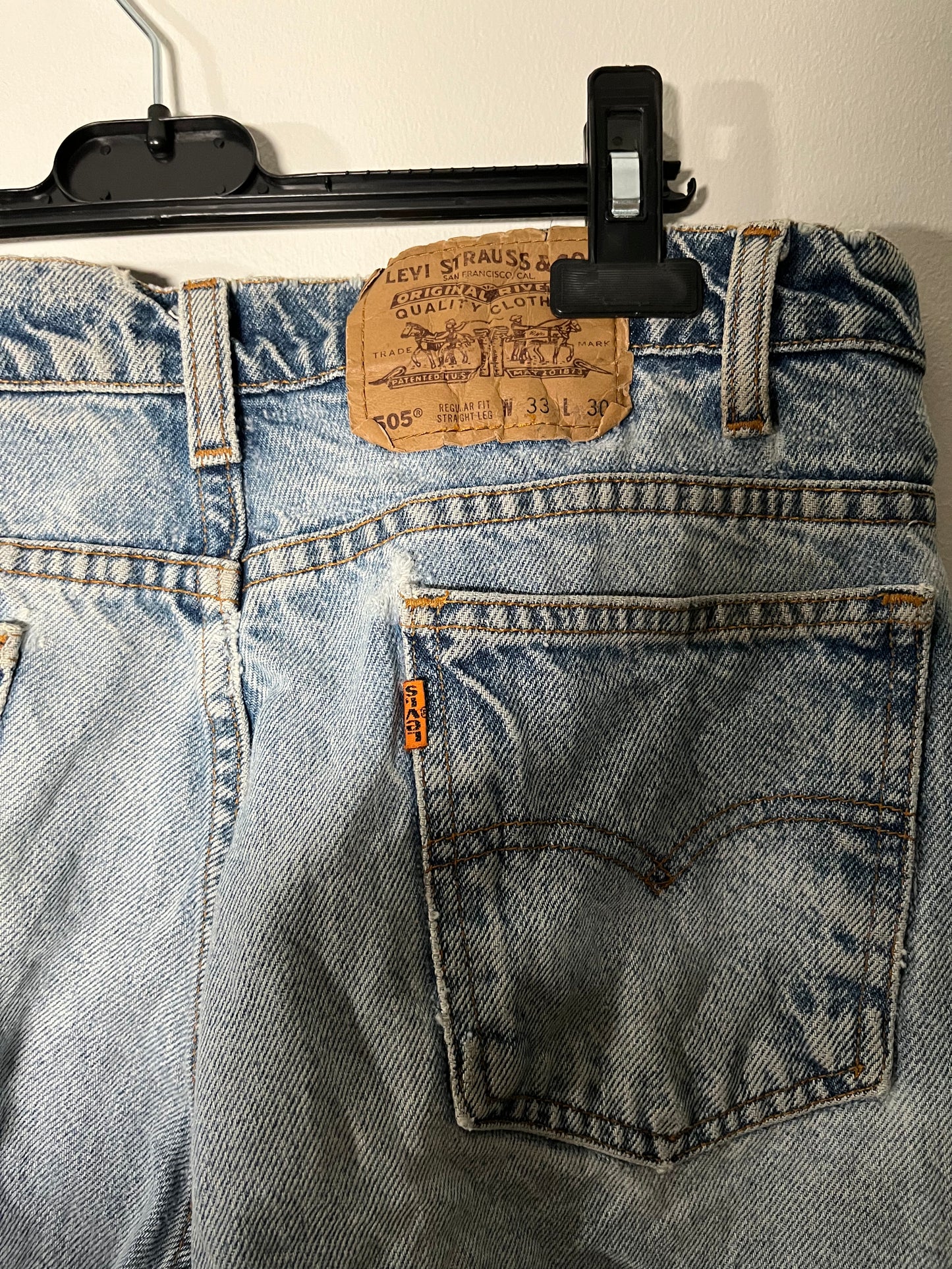 Levi's 505 W33 L30