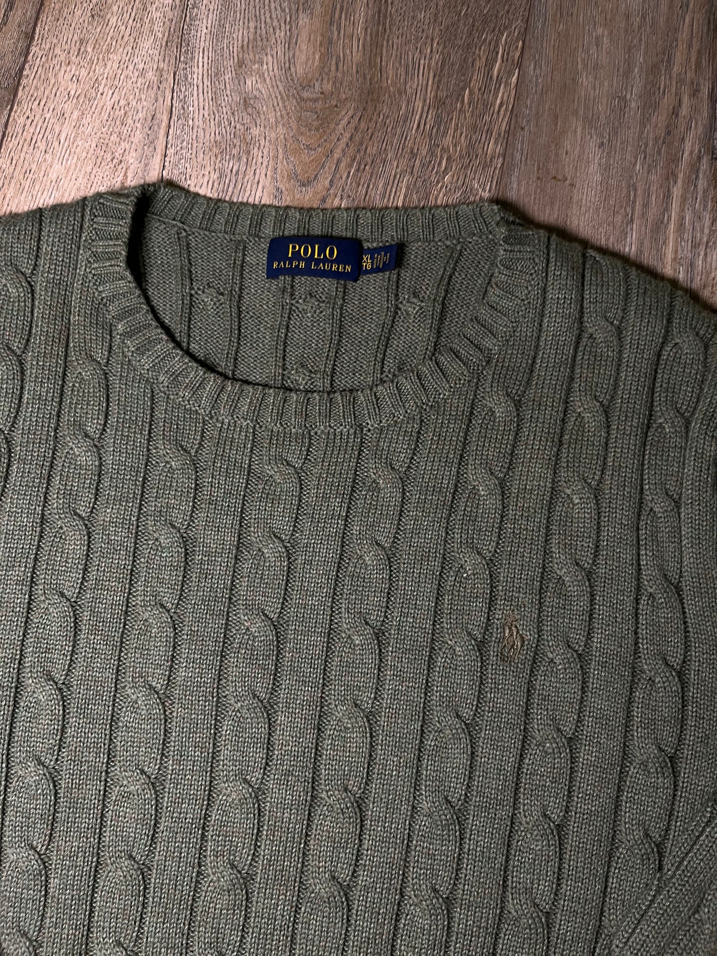 Polo Ralph Lauren Cable Knit S (read description)