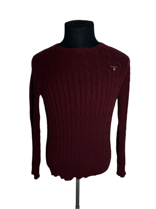 Womens Gant Cable Knit M